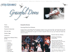 Tablet Screenshot of gracefuldoves.com